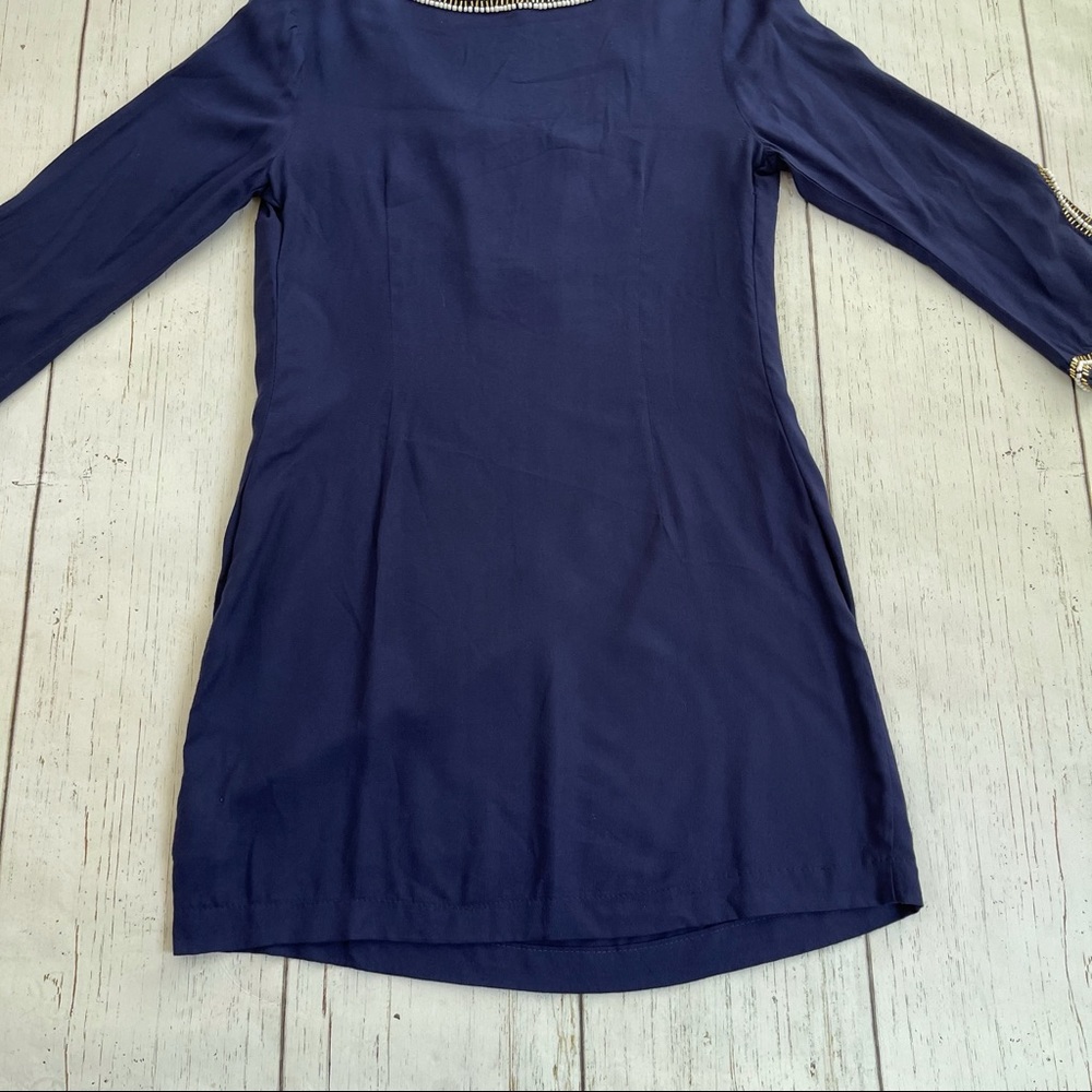 Lilly Pulitzer Sarah Tunic Dress Navy S - Picture 10 of 15